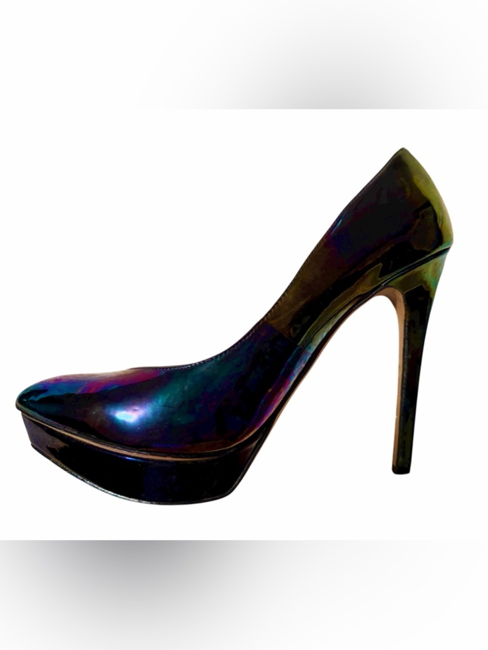 Jessica Simpson Iridescent Venisse Platform Pumps